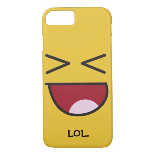 LOL emoji Case-Mate iPhone Case (Achterkant)