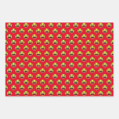 LOL Emoji Face Wrapping Paper Sheets (Voorkant 3)