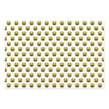 LOL Emoji Face Wrapping Paper Sheets