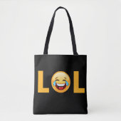 LOL EMOJI TOTE BAG (Voorkant)