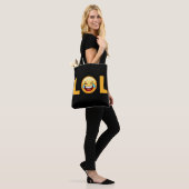 LOL EMOJI TOTE BAG (Op model)