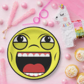 LOL Face Papieren Bordje (Feest)