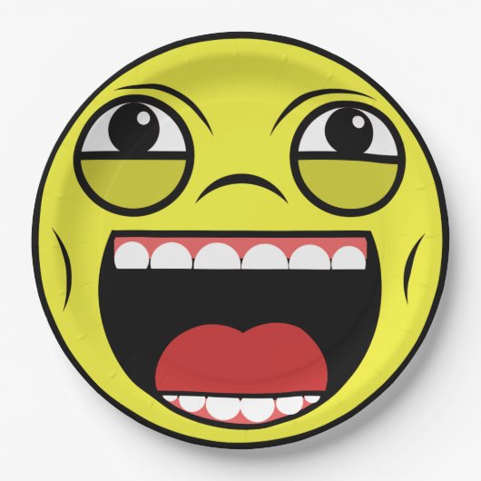 LOL Face Papieren Bordje (Voorkant)