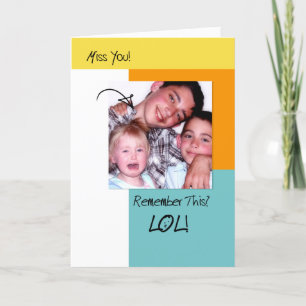 LOL Funny Memories Trendy Foto vermist u Kaart