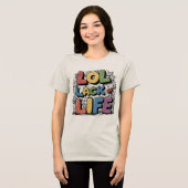 LOL: Gebrek aan leven Tri-Blend Shirt (Voorkant volledig)