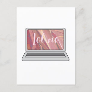 Lol, geen holografisch ontwerp briefkaart