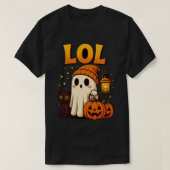 LOL Ghost Halloween T-shirt | Schattigee Spooky Pu (Design voorkant)