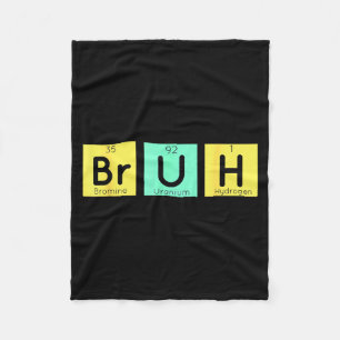 Lol Grappig Chemie Cadeau Meme Periodiek Systeem M Fleece Deken