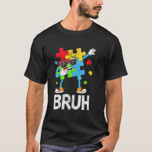 Lol Grappige Dabbing Puzzelstuk Autisme Bewustzijn T-shirt