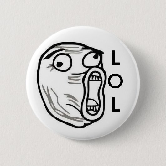 LOL grappige internetmeme Ronde Button 5,7 Cm (Voorkant)