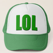 LOL groen Trucker Pet (Voorkant)