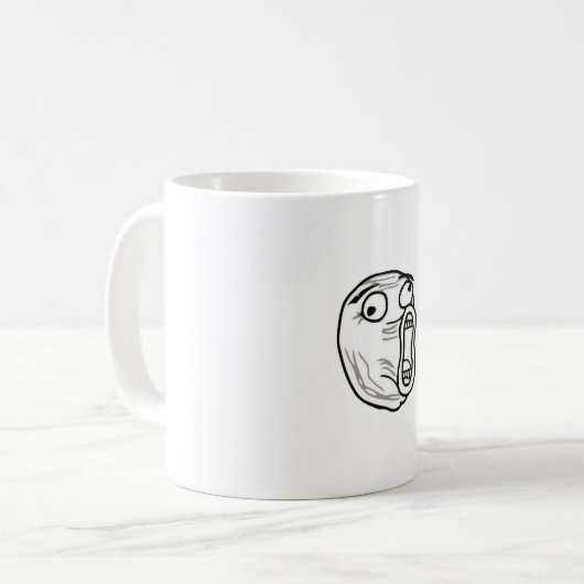 Lol Guy Meme Koffiemok (Voorkant links)