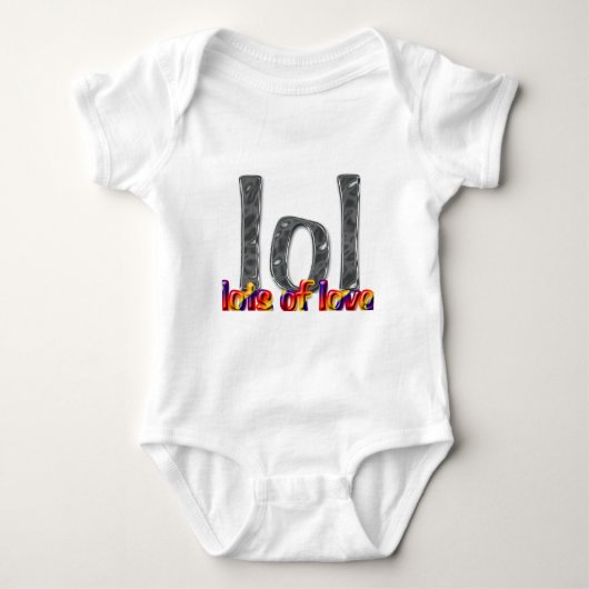 LOL (heel veel liefs) Romper (Voorkant)