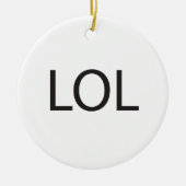 LOL KERAMISCH ORNAMENT (Voorkant)