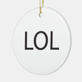 LOL KERAMISCH ORNAMENT (Links)