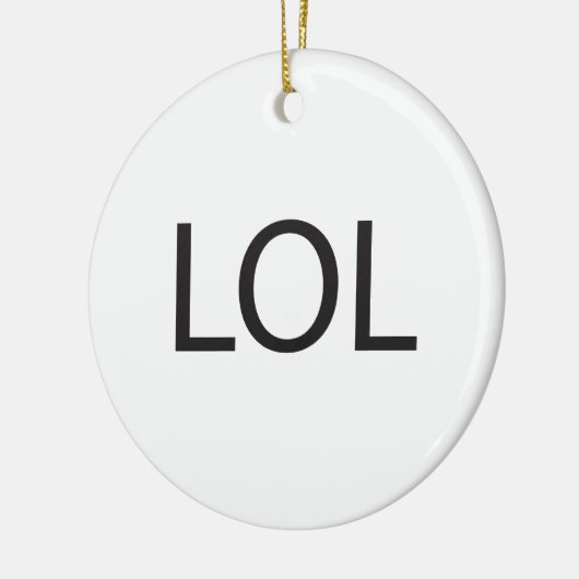 LOL KERAMISCH ORNAMENT (Links)