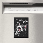 LOL Lachende Kat Magneet (Insitu (Vaatwasser))