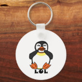 LOL Lachpinguïn Sleutelhanger (Achterkant)