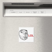 LOL Laugh Out Loud Rage Face Meme Magneet (Insitu (Vaatwasser))