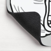 LOL Laugh Out Loud Rage Face Meme Muismat (Hoek)