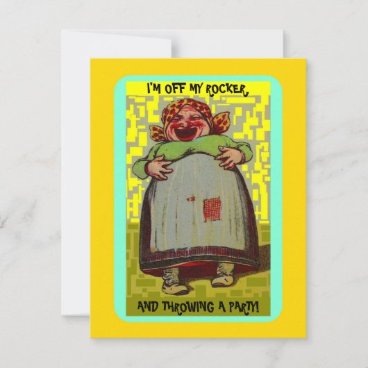 LOL LAUGHY INVITATION FUN & EZ2 CUSTOMIZE! KAART (Voorkant)