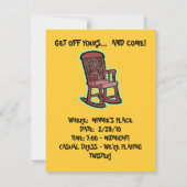 LOL LAUGHY INVITATION FUN & EZ2 CUSTOMIZE! KAART (Achterkant)