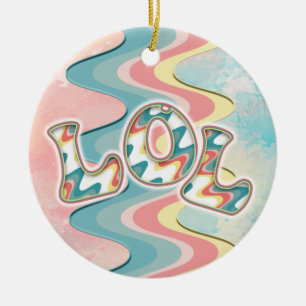 lol ~ lichtgolven keramisch ornament