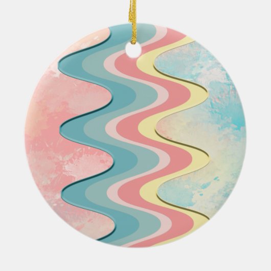 lol ~ lichtgolven keramisch ornament (Achterkant)