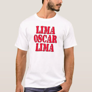 LOL Lima Oscar Lima Laugh Loud T-shirt