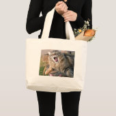 LOL Maine Coon Grote Tote Bag (Voorkant (product))