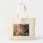 LOL Maine Coon Grote Tote Bag (Voorkant)