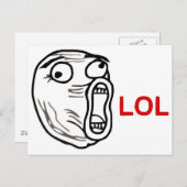 LOL Meme Briefkaart (Voorkant / Achterkant)