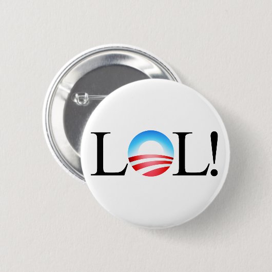 LOL Obama Button (Voorkant /achterkant)