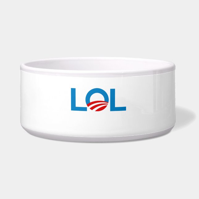 LOL OBAMA VOERBAKJE (Voorkant)