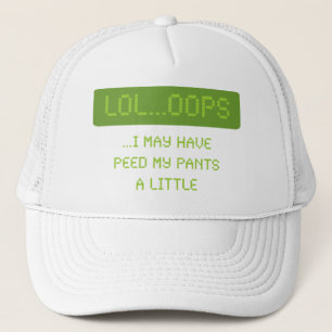LOL - OEPS Ik heb misschien een beetje in mijn bro Trucker Pet