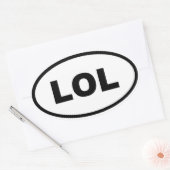 LOL OVALE STICKER (Envelop)