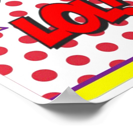 LOL Pop Art Poster (Hoek)