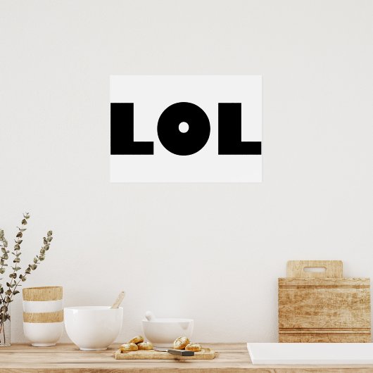 LOL POSTER (Keuken)