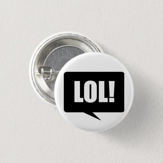 LOL! RONDE BUTTON 3,2 CM (Voorkant /achterkant)