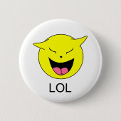 LOL RONDE BUTTON 5,7 CM (Voorkant)