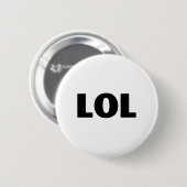 LOL RONDE BUTTON 5,7 CM (Voorkant /achterkant)