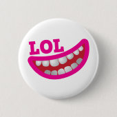 LOL RONDE BUTTON 5,7 CM (Voorkant)