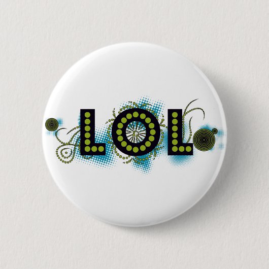LOL RONDE BUTTON 5,7 CM (Voorkant)