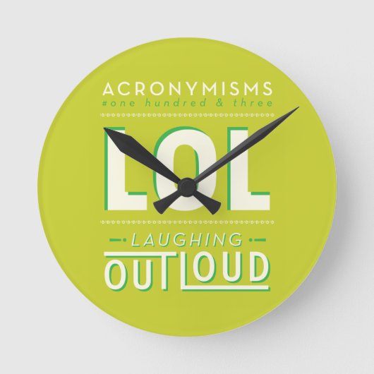 LOL RONDE KLOK (Voorkant)