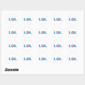 LOL RONDE STICKER (Vel)