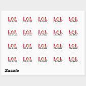 LOL RONDE STICKER (Vel)