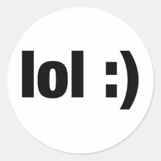 lol ronde sticker
