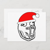 LOL Santa - Xmas internet meme Feestdagenkaart (Voorkant / Achterkant)