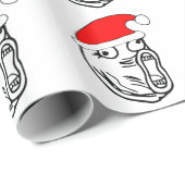 LOL Santa - xmas internetmeme Cadeaupapier (Rol Hoek)