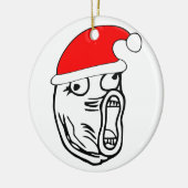 LOL Santa - xmas internetmeme Keramisch Ornament (Links)